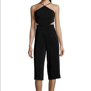 Jay Godfrey Chic culotte jumpsuit with halter neck
